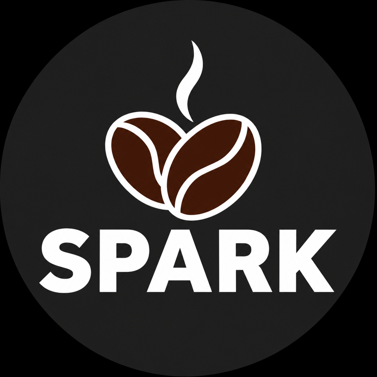 Spark original written logo